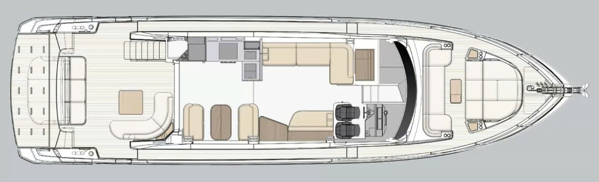 Main deck - Beach Cockpit