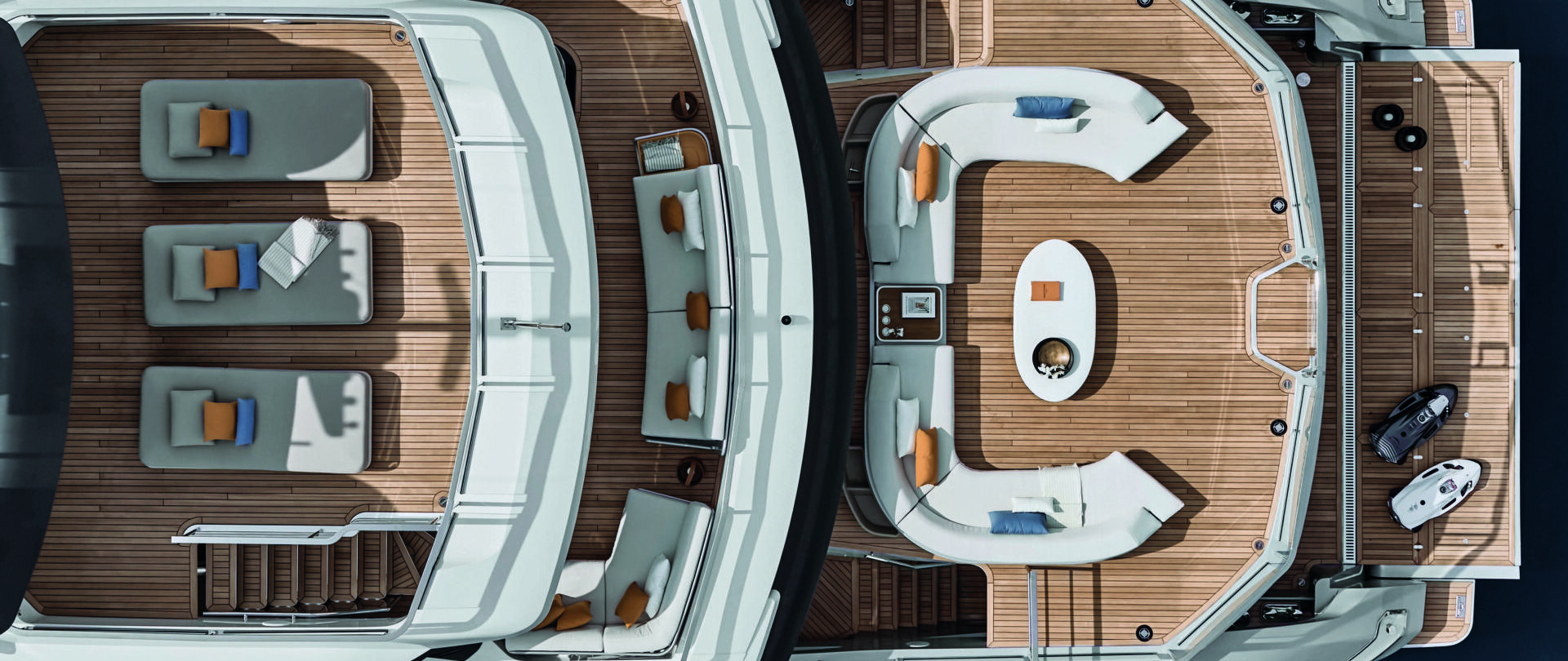 Trideck Above View